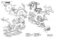 Bosch 0 601 565 041 Un-Hd Port. Circular Saw 110 V / GB Spare Parts